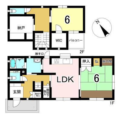 2SLDK House for Sale in Hongo-cho, Minokamo City — Image 1, Minokamo, Gifu