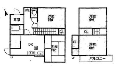 [Hatomark Site] 4DK Used Detached House in Noguchi, Noguchi-cho, Kakogawa City, Hyogo Prefecture — Image 4, Kakogawa, Hyogo