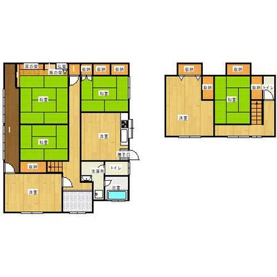 [Hatomark Site] 6DK Used Detached House in Myojincho 2-chome, Ube City, Yamaguchi Prefecture — Image 1, Ube, Yamaguchi