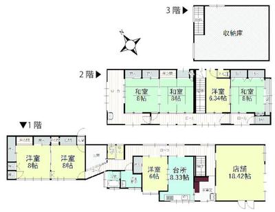 Large 7DK Mixed-Use Property Near Tsuruoka Station For Sale — Image 4, Tsuruoka, Yamagata