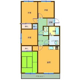4LDK Rental Apartment in Atsubetsu, Sapporo | 76.2 sqm Near Shinrinkoen Station - Thumbnail 2