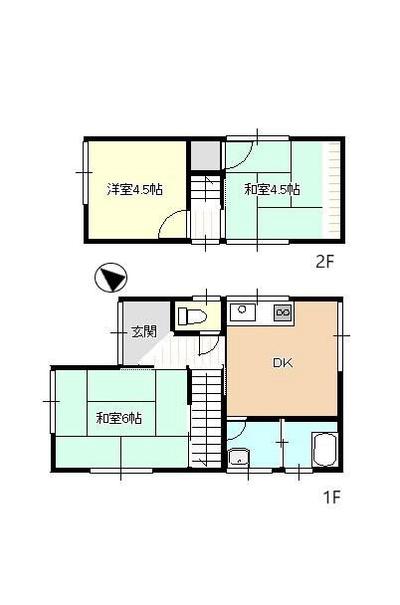 Traditional 3DK House in Shunan City - 142sqm Land — Image 4, Shunan, Yamaguchi