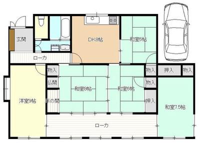 Spacious 5DK House for Sale in Kurate, Fukuoka — Image 3, Kurate, Fukuoka