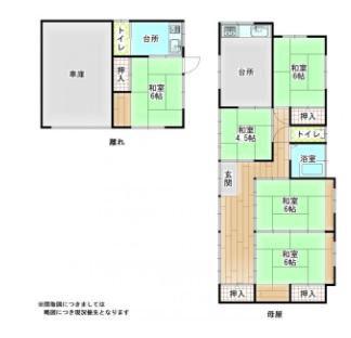 [Hatomark Site] 4DK Used Detached House in Tsuyanno, Nango-cho, Nichinan City, Miyazaki Prefecture — Image 2, Nichinan, Miyazaki