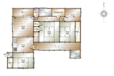 5DK House in Echizen City, Fukui Prefecture — Image 4, Echizen, Fukui