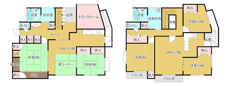 5LDK Family Home in Shimonoseki with Garage - Thumbnail 3