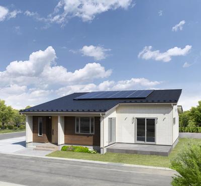 New Single-Story Home in Date City - 3LDK with Solar Power — Image 1, Date, Fukushima