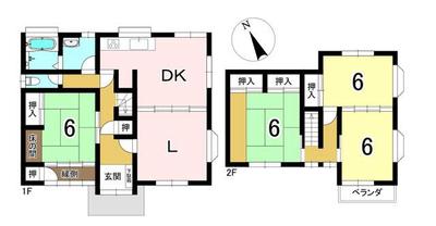 Spacious 4DK House Near Kamono Station, Minokamo — Image 1, Minokamo, Gifu