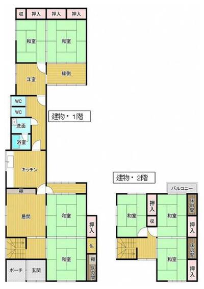 Traditional 9DK House for Sale in Yoshizaki, Awara City — Image 1, Awara, Fukui