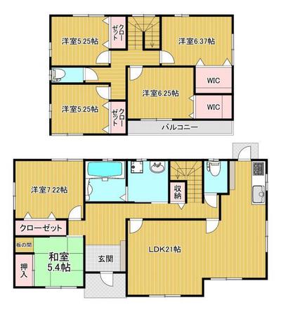[Hatomark Site] 6LDK Used Detached House in Nishimuta, Chikugo City, Fukuoka Prefecture — Image 3, Chikugo, Fukuoka