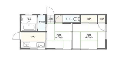 Traditional 2DK House in Sakate, Joso City — Image 4, Joso, Ibaraki