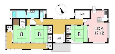 [Hatomark Site] 4LDK Used Detached House in Midori 6-chome, Kani City, Gifu Prefecture — Image 1, Kani, Gifu