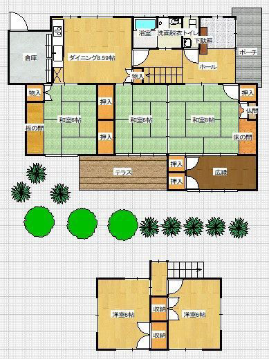 Spacious 5DK House in Kurume with 248㎡ Land - Thumbnail 3
