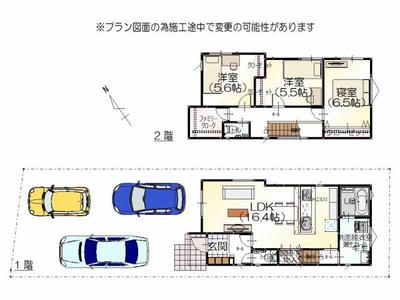 New Build 3LDK House in Suden-cho, Komatsu City — Image 1, Komatsu, Ishikawa