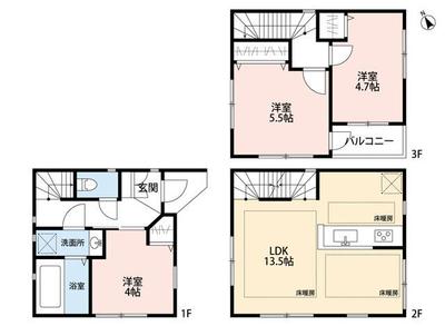 3LDK House in Warabi City - Investment Property with 4.84% Yield — Image 1, Warabi, Saitama