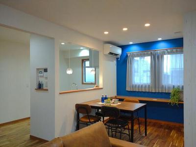 [Hatomark Site] Shinyokocho Early American Style Model House for Sale 546 3LDK Newly Built Detached House in Shinyokocho, Aizuwakamatsu City, Fukushima Prefecture — Image 4, Aizuwakamatsu, Fukushima