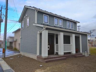 [Hatomark Site] Shinyokocho Early American Style Model House for Sale 546 3LDK Newly Built Detached House in Shinyokocho, Aizuwakamatsu City, Fukushima Prefecture — Image 1, Aizuwakamatsu, Fukushima