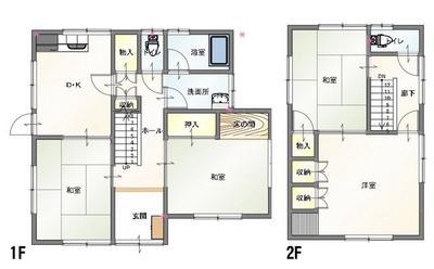 4DK House for Sale in Yakeyanaka, Kure City - 85.70m² Living Space — Image 1, Kure, Hiroshima