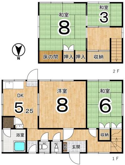 Traditional 4DK House Near Nishikatakami Station, Bizen City — Image 3, Bizen, Okayama