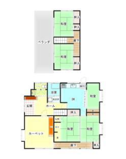 Spacious 6DK House in Kobayashi City - 494sqm Land — Image 2, Kobayashi, Miyazaki