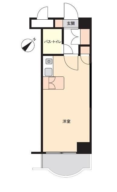 Studio Apartment for Sale Near Takanabe Station, Miyazaki - Thumbnail 2