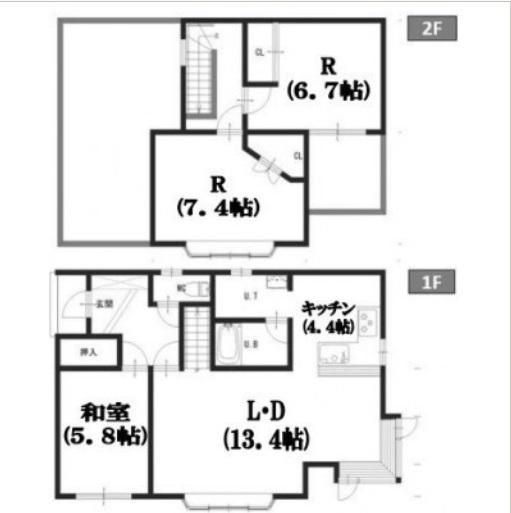 3LDK House with Garden in Teine Ward, Sapporo | 1380万 Yen - Thumbnail 4