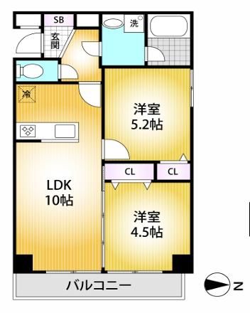 2LDK Investment Apartment Near Toshimaen Station, Nerima - Thumbnail 3