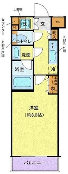 Claycia Meguro Toritsu Daigaku 1K Apartment for Sale in Meguro - Thumbnail 3
