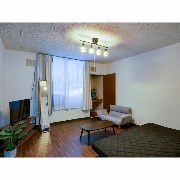 1DK Apartment for Rent in Tobetsu, Hokkaido - No Deposit, Pet Friendly - Thumbnail 4