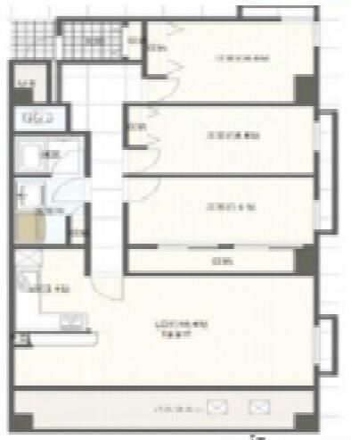 3LDK Condo for Sale in Osaka Chuo Ward, 83.23㎡ - Thumbnail 2