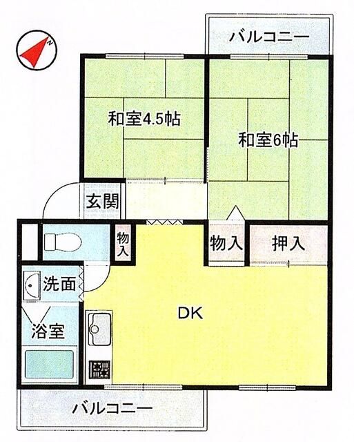 2DK Apartment for Sale with 11.45% Yield in Osaka Sayama - Thumbnail 2
