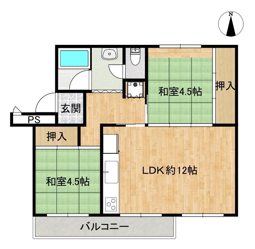 Renovated 2LDK Condo in Minoh, Osaka | 9.01% Yield Investment - Thumbnail 2