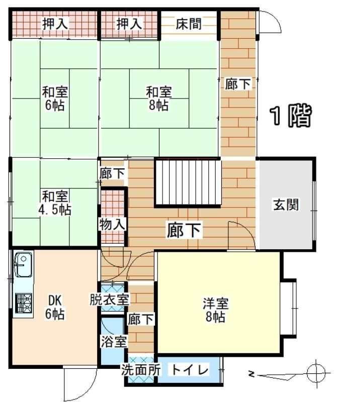 6DK Detached House for Sale in Takatori, Nara - 140 sqm - Thumbnail 4