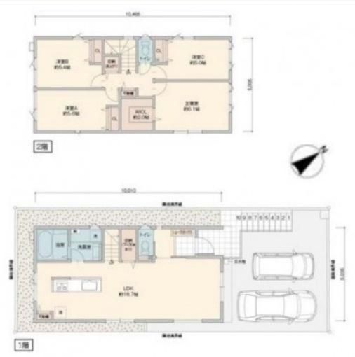 New 4LDK Detached House for Sale in Kiyota, Sapporo - Thumbnail 3