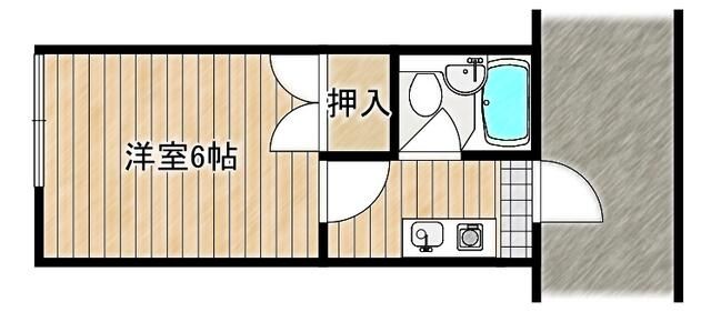 1K Apartment for Rent near Kazusa-Okitsu Station, Katsuura - Thumbnail 2