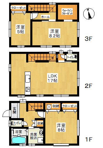 3LDK Wooden House for Sale in Okazaki, Aichi - Built 2013 - Thumbnail 3