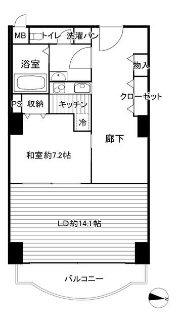 1LDK Resort Condo for Sale in Kusatsu Onsen, Gunma - Thumbnail 2