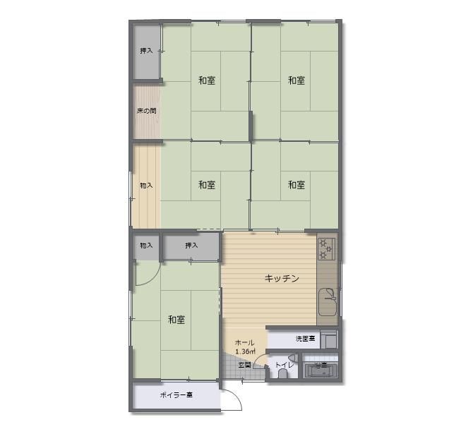 5DK Traditional House for Sale in Susami, Wakayama - Thumbnail 2