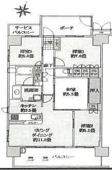 4LDK Apartment for Sale in Sakai, Osaka - Pet Friendly - Thumbnail 2