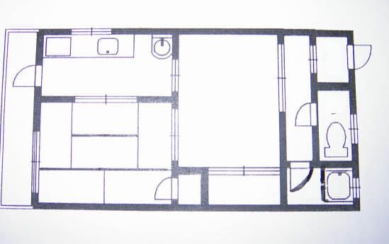 2DK Apartment for Rent in Sakai, Osaka - 40,000 Yen - Thumbnail 2