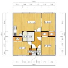 3LDK Apartment for Rent in Nayoro, Hokkaido - 55,000 Yen - Thumbnail 2
