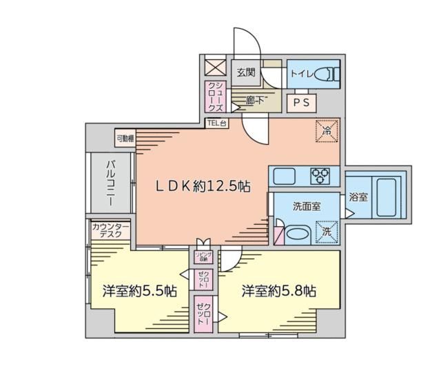 2LDK Apartment for Sale in Katsushika, Tokyo - Investment Property - Thumbnail 3