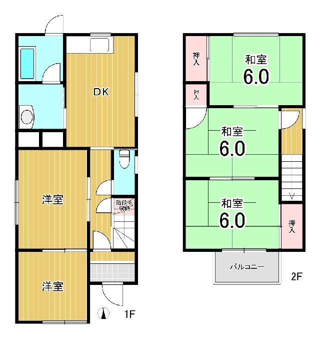 5DK Detached House for Sale in Nagoya's Kita Ward - Thumbnail 2