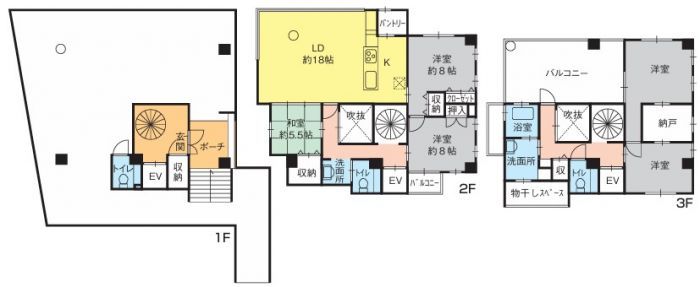 5SLDK Reinforced Concrete House in Sanuki City, Kagawa - Thumbnail 4
