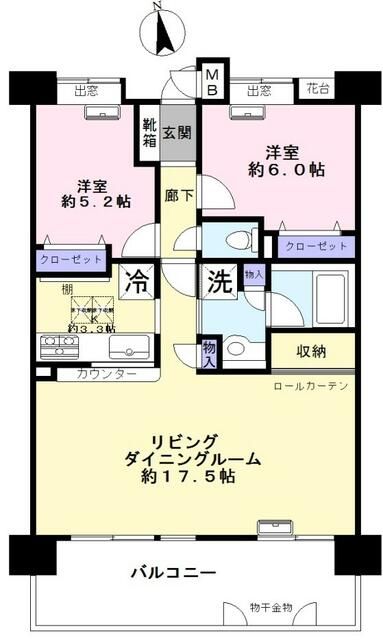 2LDK Apartment for Sale in Edogawa, Tokyo with 4.16% Yield - Thumbnail 2