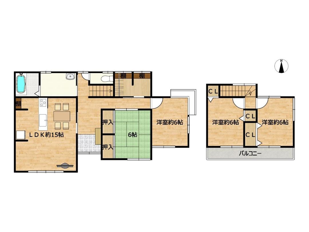 Used 4SLDK House for Sale in Matsuyama City, Ehime - Thumbnail 2