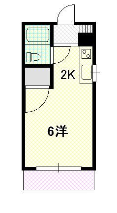 1K Apartment for Rent in Kochi City, 20,000 Yen - Thumbnail 2