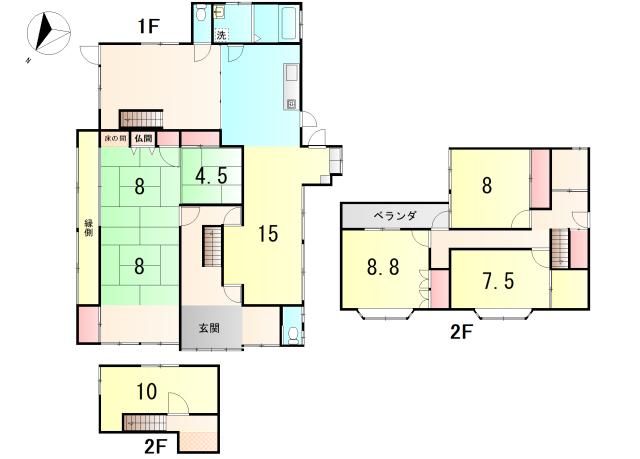 8DK House with Garage for Sale in Tsuruta, Ishikawa - Thumbnail 4