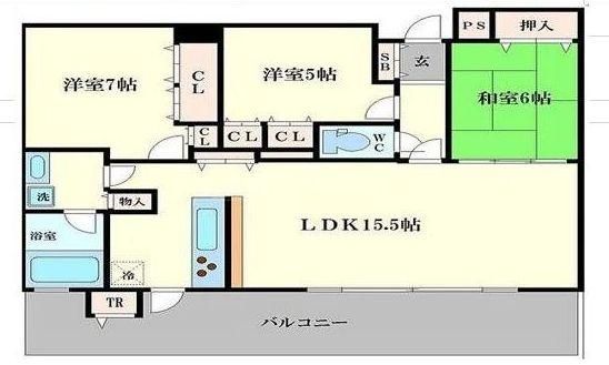 3LDK Apartment for Sale in BELISTA Miyakojima, Osaka - Thumbnail 4