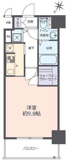 1K Apartment for Sale in Kita Ward, Osaka - 5.27% Yield - Thumbnail 2